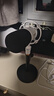 闪克Maono闪克动圈麦克风电脑直播话筒内置声卡直播录音配音游戏视频会议闪客pd200x手机收音麦有线 PD200X白色(圆盘支架款) 实拍图