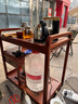 金灶（KAMJOVE） 多功能组合式木雕移动茶车茶盘 整套茶具套装全自动上水电热水壶 KW-6000单茶车木框 1个 实拍图