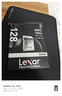雷克沙（Lexar）128GB SD存储卡 U3 V30 佳能索尼富士尼康相机高速SD卡 读205MB/s 写140MB/s 4K超清录制 SD银卡 实拍图
