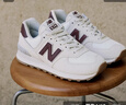 NEW BALANCE NB574官方休闲鞋女鞋复古舒适秋冬透气网鞋轻便百搭潮流运动鞋 米白色 WL574RCF 37.5 (脚长24cm)尺码详询客服 实拍图