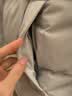 雅鹿短款羽绒服女款2026新款秋冬休闲外套连帽可拆石墨烯保暖时尚外套 冰河蓝 S 建议90-105斤 实拍图