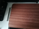 双枪乌金檀木整木菜板 百年龄砧板家用切菜案板抗菌实木菜板50*33*2.5 实拍图