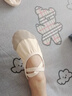 驰动儿童舞蹈鞋软底练功鞋女男童猫爪鞋跳舞芭蕾舞鞋免系带肤色28码 实拍图