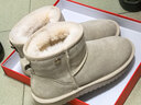 意尔康女靴雪地靴女冬季厚底加绒加厚保暖棉鞋百搭中筒短靴妈妈棉靴子 米白2 加绒 【靴筒羊毛内里】 39 实拍图