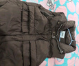 森马（Semir）棉马甲女冬季防泼水纯色oversize立领面包服叠穿时尚百搭外套 黑色90001 XS 实拍图