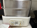 大宇（DAEWOO）加厚全钢电蒸锅多功能炖蒸煮一体3层家用可拆洗304不锈钢18L大容量S30PRO(蒸碗+鱼盘+炖盅) 实拍图