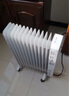 美的（Midea）【白玉】取暖器/电暖器/电暖气家用/烤火炉/13片节能速热/电热油汀/油酊/加热器/烘衣加湿HYX22N 实拍图