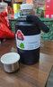 希乐（cille）大容量保温杯户外运动便携水杯男女316不锈钢大号商务茶杯黑色 实拍图