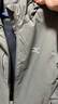美津浓（MIZUNO）户外夹克男连帽梭织透气情侣锋衣加绒加厚加棉外套男上衣 实拍图
