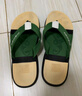 欧伦啄木鸟人字拖鞋男2025新款夏季外穿防滑软底凉拖潮流休闲夹脚沙滩凉鞋男 绿色 42 实拍图