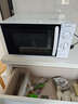 格兰仕（Galanz）微波炉家用小型便捷微波炉 360°转盘加热旋钮操控易洁内胆操作简单SE(W0) 实拍图