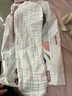安可新 婴儿纱布尿布新生儿纯棉纱布7A抗菌透气可水洗尿布17*45cm 6条装 实拍图