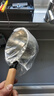 拜杰304木柄不锈钢水瓢水瓢家用水勺加厚大号厨房盛水舀子加长舀1.2L 实拍图