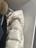 波司登（BOSIDENG）25年新款泡芙90鹅绒羽绒服女商场热卖同款外套B250243116 【趋势推荐】幻境白8625 L 170/92A充绒量201g 体重约120-130斤 实拍图
