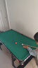 贝趣台球桌儿童家用迷你6-12岁小型可折叠玩具男孩生日六一儿童节礼物 130CM高脚可折叠【桌面免安装】 3-7-8-11-14岁成人超大号桌球台 实拍图