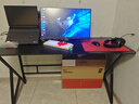 灏森梦电脑桌台式电竞游戏桌椅套装碳纤维纹理组合桌子家用办公学习书桌 【Pro-配件款】碳纤维+黑架140CM 实拍图