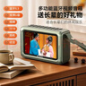 山水（SANSUI）M50收音机老年机随身听蓝牙音箱唱戏机便携迷你多功能播放器插卡2025新款老人专用收录音机 绿色 实拍图
