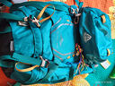 艾王专业登山包35+5大容量牛津布背包户外徙步40升超轻量化旅行双肩包 青绿色8109B（二代款） 40L 实拍图
