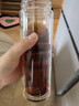希诺（heenoor）抗菌玻璃杯双层防烫办公车载水杯男高档泡茶杯子XN-9607K 410mL 实拍图