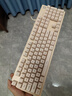 惠普（HP）K500Y真机械手感键盘 朋克蒸汽复古有线游戏专用吃鸡笔记本电脑电竞lol办公键盘 奶茶色彩光方帽 实拍图