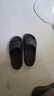 朴西香蕉船情侣凉拖鞋女浴室不易滑室内居家四季拖鞋男 黑色 40-41 实拍图