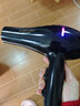 康夫（CONFU）电吹风机家用大功率2200W冷热风专业发廊级理发店恒温吹风筒机KF-8953 【抚平毛躁】负离子+风罩卷梳 黑金 实拍图