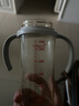 贝亲（Pigeon）自然成长翻盖直饮吸管 大童奶瓶330ml 经典款 18月+  AA278 实拍图