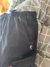 乔丹运动裤男休闲裤子男秋季透气保暖跑步束脚直筒长裤加绒卫裤 黑色 -束口181AR-透气速干 L 175 实拍图