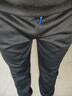 GENIOLAMODE加绒休闲裤男运动休闲百搭系带束脚宽松加厚保暖长裤 实拍图