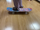 特步（XTEP）儿童滑板双翘板男女专业款青少年初学者【中小学滑板课程必备】 实拍图