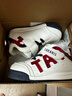 泰兰尼斯秋冬季新款学步鞋中高帮男宝宝鞋气泵防滑防踢机能鞋子 白/红 秋季超纤 23 鞋内长15.0cm适合脚长14.0 实拍图