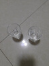 品喻（PINYU）二两白酒杯高端威士忌酒杯家用玻璃啤酒杯高颜值酒吧厚底杯子2个 实拍图