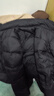 森马[轻松羽绒系列]三防羽绒服男冬季情侣纯色外套上衣 黑色（灰鸭绒） L 实拍图