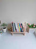 木格格家用实木小书柜学生桌上书本收纳书架桌面整理书立架简易储物架子 环保清漆款40 实拍图