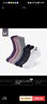 Keep基础款运动训练袜综训健身男女短袜透气散热弹力舒适稳定袜子2双 女款-黑色（35-39码） 均码 短筒 实拍图