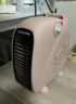 奥克斯（AUX）暖风机取暖器办公室电暖气家用节能台式电暖器热风机200A2 香槟色-单温控 实拍图