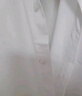 罗蒙（ROMON）纯色商务职业正装男士衬衫工装男装长袖衬衣男CS108 白色 6XL  实拍图