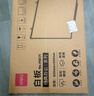 得力(deli)90*60cm悬挂白板 白板写字板 黑板 磁性悬挂式小白板 实心纤维板芯黑板 教学家用白板 92608 实拍图
