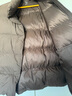 优衣库女装羽绒茄克/柔软面料外套夹克479212 37 栗色 XL 实拍图