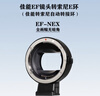 沣标（FB）EF-NEX转接环佳能EF单反镜头转索尼E卡口a7m4/r5/r4/m3/m2 a6400 a6600 zv-e10二代镜头卡口适配器 【EF-NEX】EF镜头转索尼E转接环 实拍图