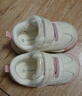 牧童学步鞋男冬季加绒保暖棉鞋婴儿软底面包鞋女宝宝鞋子 星云粉18 实拍图
