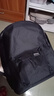 简约双肩包男大容量新款韩版旅行背包女休闲潮流百搭大学生书包 黑色 实拍图