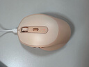 云墨（YUNMO）无线蓝牙鼠标可充电式办公静轻音人体工学笔记本台式电脑ipad通用适用于惠普华硕华为 【无线蓝牙双模+静音按键】奶茶色 实拍图