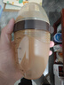 世喜新生儿奶瓶3-7个月防胀气婴儿硅胶仿母乳断奶奶嘴防摔240ml 实拍图