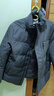 雪中飞鹅绒羽绒服男士短款脱卸帽加厚保暖休闲商务秋冬外套男装180 实拍图