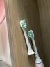 飞利浦（PHILIPS）电动牙刷头 W2钻石亮白型刷头 3支装HX6063/67 白色 官方原装适配钻石3/7/9系列刷柄 实拍图