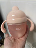爱咔威（IKV）儿童水杯 硅胶学饮吸管婴幼儿鸭嘴吸嘴杯学饮两用 鸭嘴款-小粉瓶 160ml 实拍图