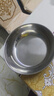 【不锈钢】和面盆厨房烘焙家用火锅盆洗菜打蛋汤锅盆醒面盆料理盆 32cm【热卖款】不锈钢 和面盆 实拍图