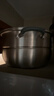 京东京造 蒸锅 家用304不锈钢汤锅加厚炖蒸煮一体燃气灶家用 双层28cm 实拍图