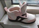江博士（DR·KONG）江博士冬季男女儿童加绒保暖魔术贴学步鞋 1-3岁宝宝儿童鞋 银/黑/灰 24 实拍图